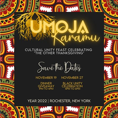Umoja Karamu 2022 Dinner Giveaway and Black Unity Celebration