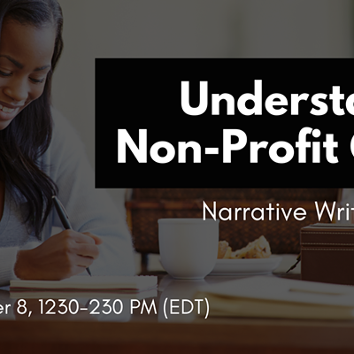 Understanding Non-Profit Grants: Narrative Writing, Level II