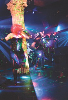 Vertex Night Club is an eclectic alternative dance club (as seen here), and has hosted a long-running 80's New Wave Night. The next installment of the series will be Friday, December 19.