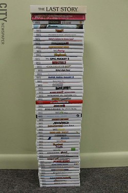 What does 6 years of Wii games look like? Something like this.