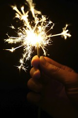 FILE PHOTO - You can breathe easy. Sparklers are now legal for short periods of time during the year.